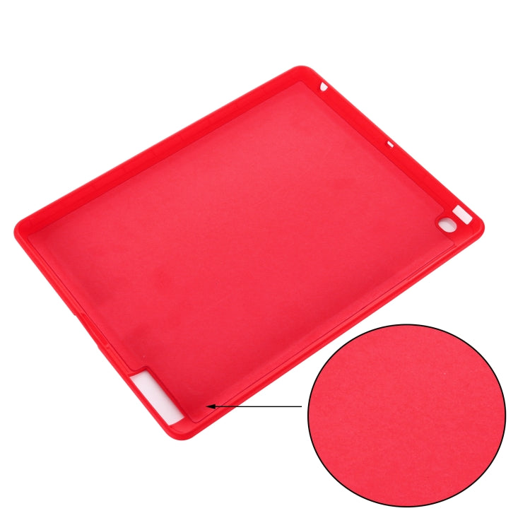 Solid Color Liquid Silicone Dropproof Full Coverage Protective Case For iPad 4 / 3 / 2