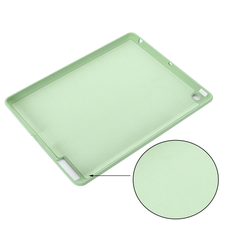 Solid Color Liquid Silicone Dropproof Full Coverage Protective Case For iPad 4 / 3 / 2
