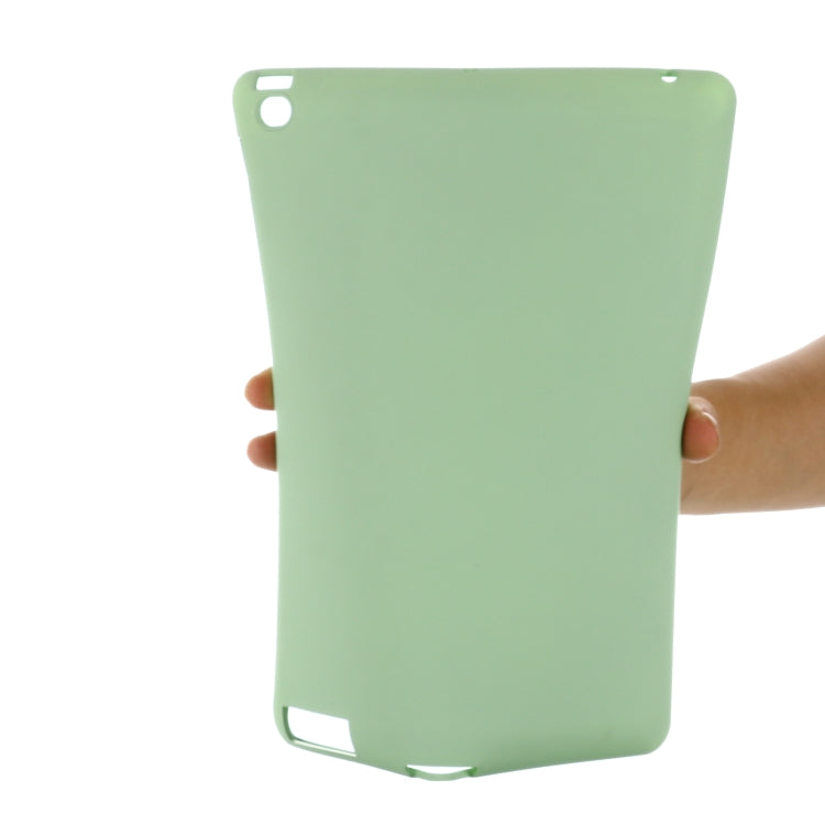 Solid Color Liquid Silicone Dropproof Full Coverage Protective Case For iPad 4 / 3 / 2