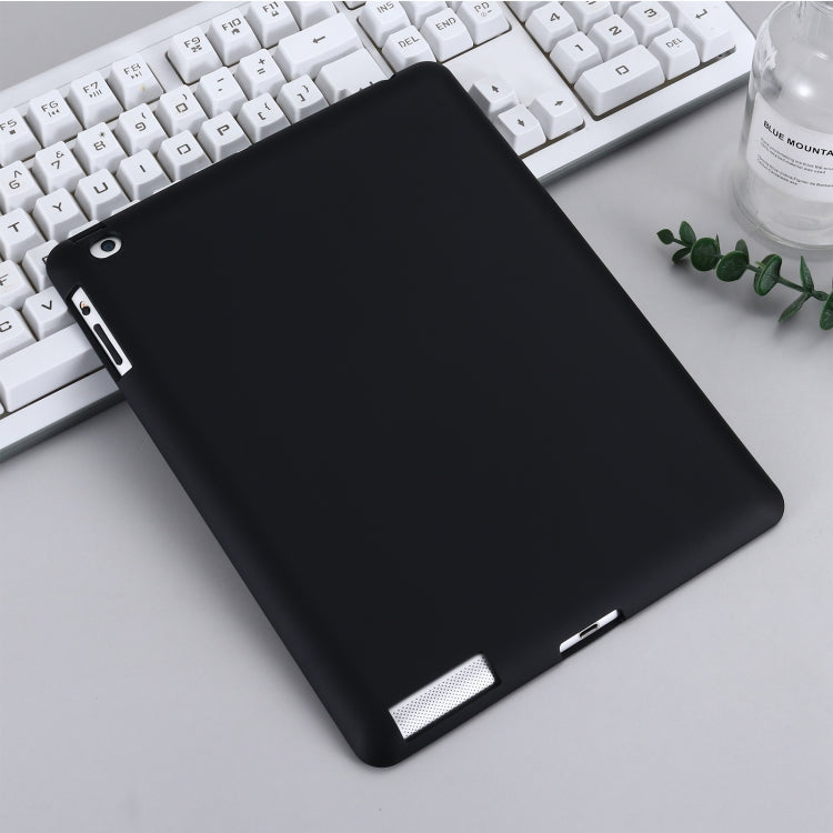 Solid Color Liquid Silicone Dropproof Full Coverage Protective Case For iPad 4 / 3 / 2