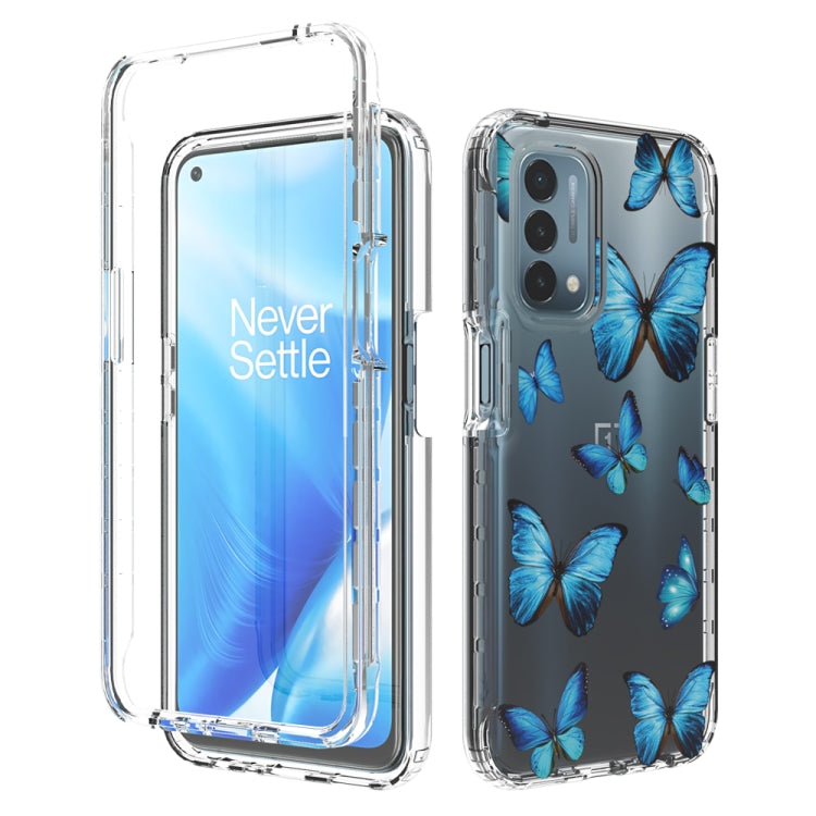 For OnePlus Nord N200 5G 2 in 1 High Transparent Painted Shockproof PC + TPU Protective Case