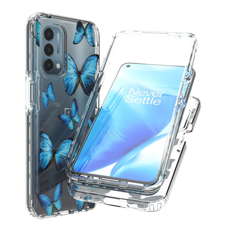 For OnePlus Nord N200 5G 2 in 1 High Transparent Painted Shockproof PC + TPU Protective Case
