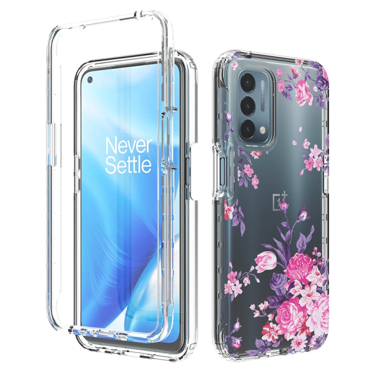 For OnePlus Nord N200 5G 2 in 1 High Transparent Painted Shockproof PC + TPU Protective Case