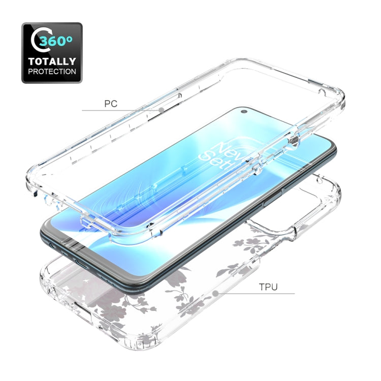 For OnePlus Nord N200 5G 2 in 1 High Transparent Painted Shockproof PC + TPU Protective Case