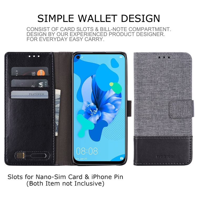For Huawei P20 Lite (2019) MUXMA MX102 Horizontal Flip Canvas Leather Case with Stand & Card Slot & Wallet Function