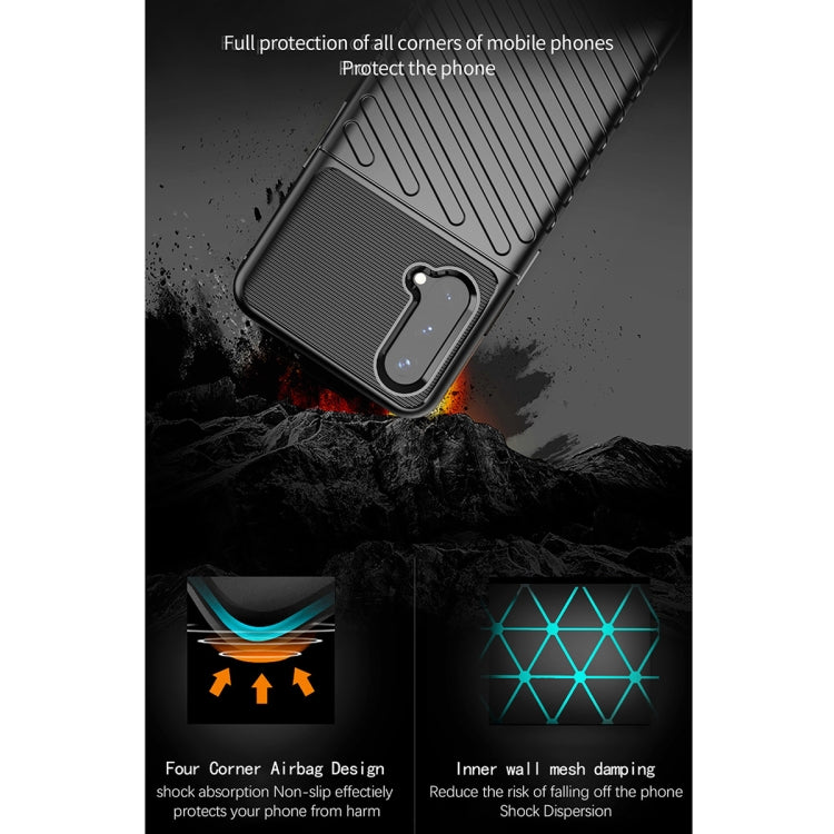 For OnePlus Nord CE 5G Thunderbolt Shockproof TPU Protective Soft Case