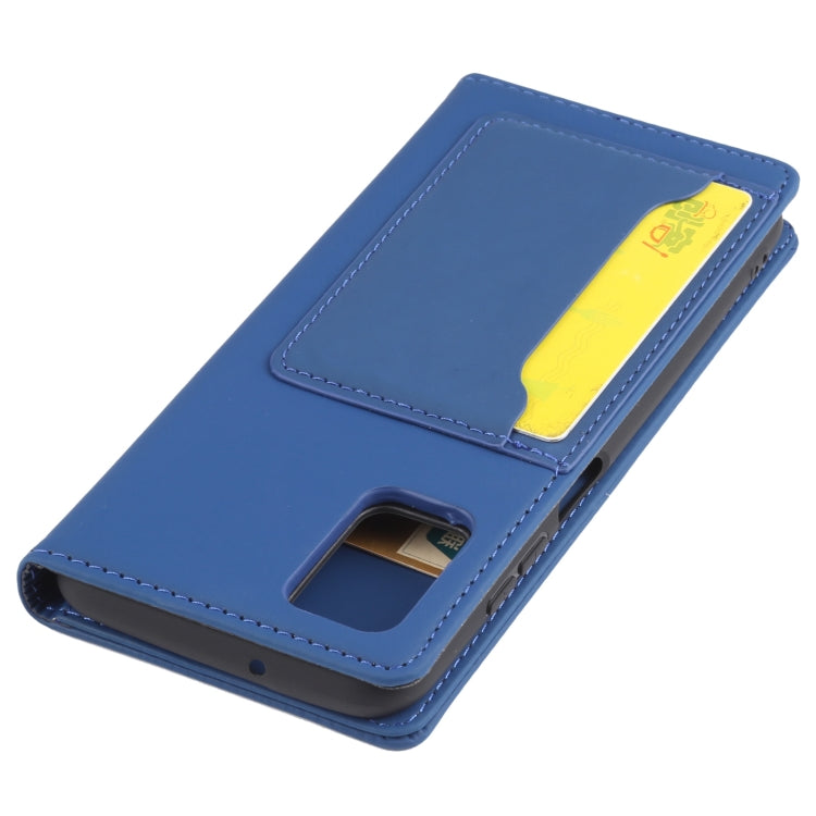 For Samsung Galaxy A03s 166.6mm Strong Magnetism Liquid Feel Horizontal Flip Leather Case with Holder & Card Slots & Wallet