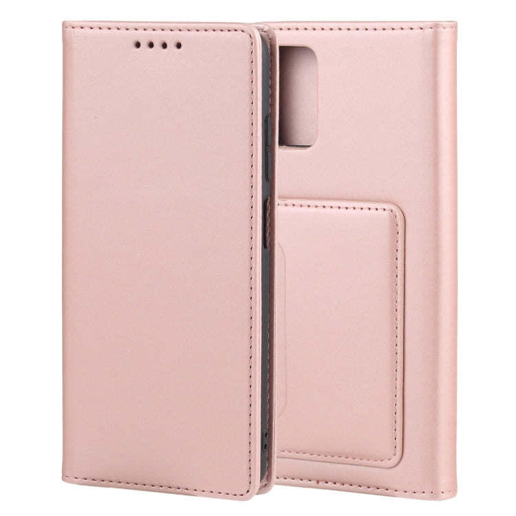 For Samsung Galaxy A03s 166.6mm Strong Magnetism Liquid Feel Horizontal Flip Leather Case with Holder & Card Slots & Wallet