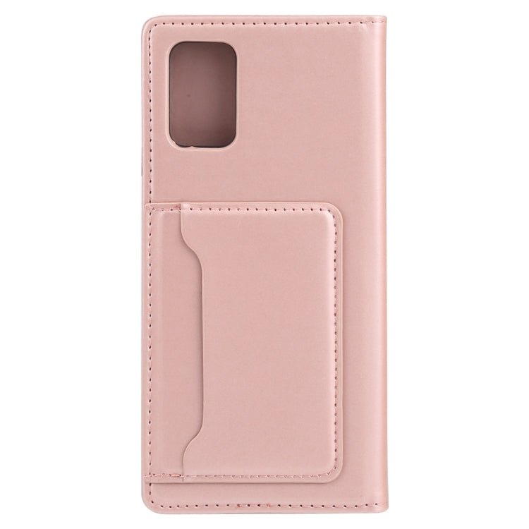 For Samsung Galaxy A03s 166.6mm Strong Magnetism Liquid Feel Horizontal Flip Leather Case with Holder & Card Slots & Wallet