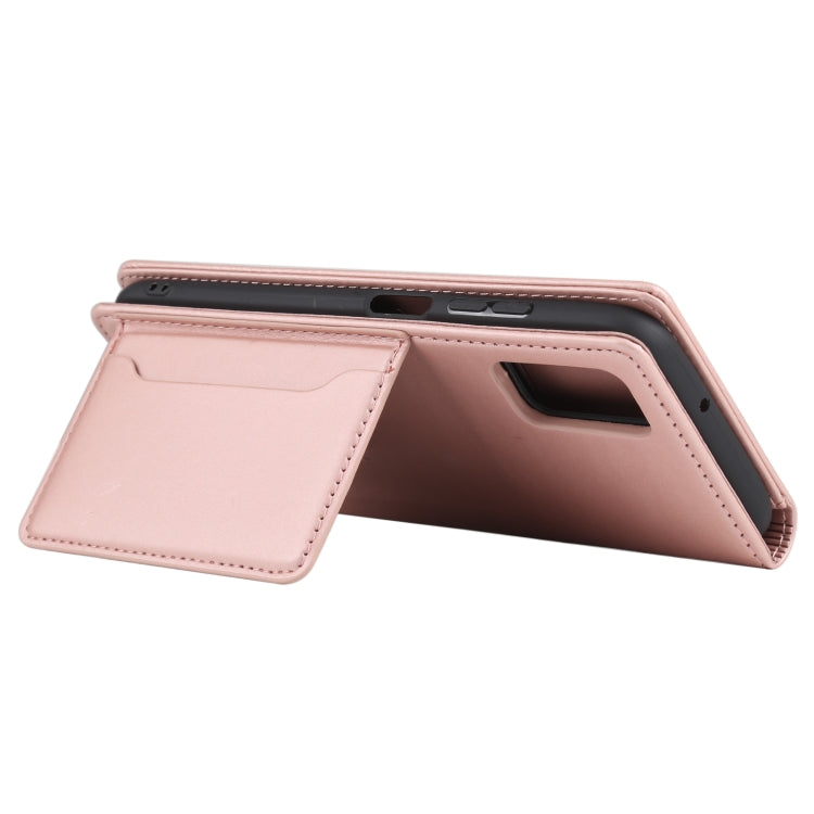 For Samsung Galaxy A03s 166.6mm Strong Magnetism Liquid Feel Horizontal Flip Leather Case with Holder & Card Slots & Wallet