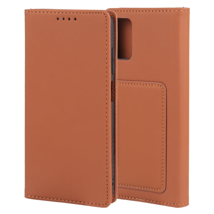 For Samsung Galaxy A03s 166.6mm Strong Magnetism Liquid Feel Horizontal Flip Leather Case with Holder & Card Slots & Wallet