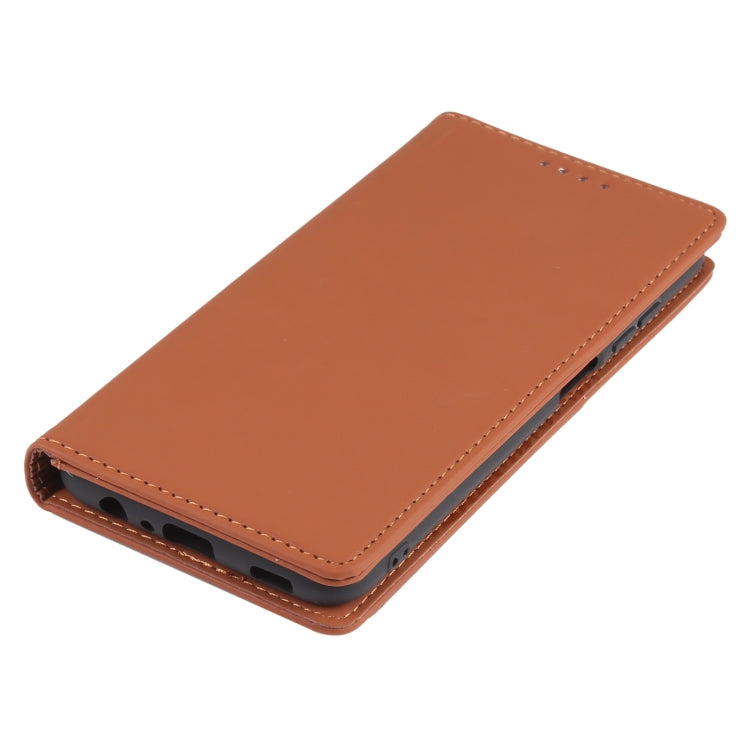 For Samsung Galaxy A03s 166.6mm Strong Magnetism Liquid Feel Horizontal Flip Leather Case with Holder & Card Slots & Wallet