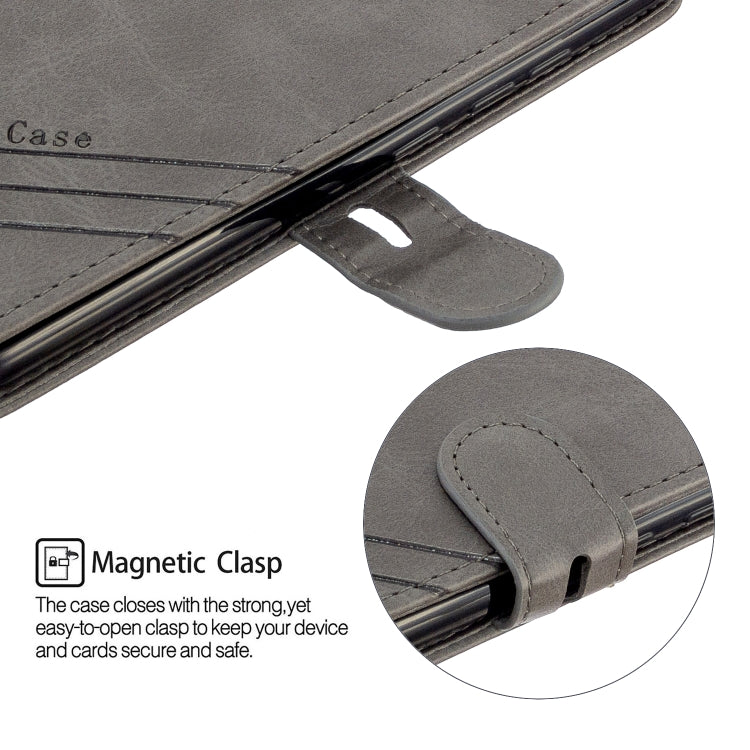 For Motorola Moto E6 Plus Stitching Style 2-Color Cow Texture Horizontal Flip PU Leather Case with Holder & Card Slot & Lanyard
