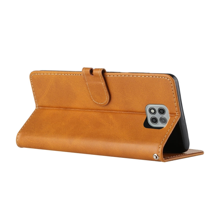 For Motorola Moto G Power 2021 Stitching Style 2-Color Cow Texture Horizontal Flip PU Leather Case with Holder & Card Slot & Lanyard