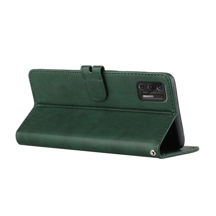 For Motorola Moto G Stylus 2021 Stitching Style 2-Color Cow Texture Horizontal Flip PU Leather Case with Holder & Card Slot & Lanyard
