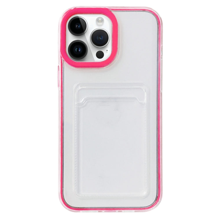For iPhone 12 / 12 Pro Full-coverage 360 Clear PC + TPU Shockproof Protective Case with Card Slot