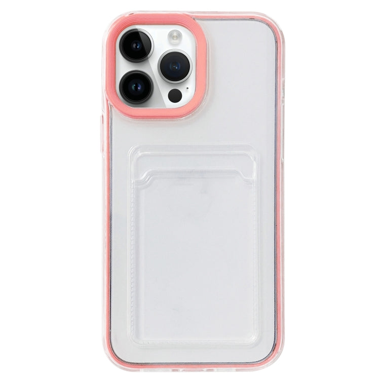 For iPhone 12 Pro Max Full-coverage 360 Clear PC + TPU Shockproof Protective Case with Card Slot