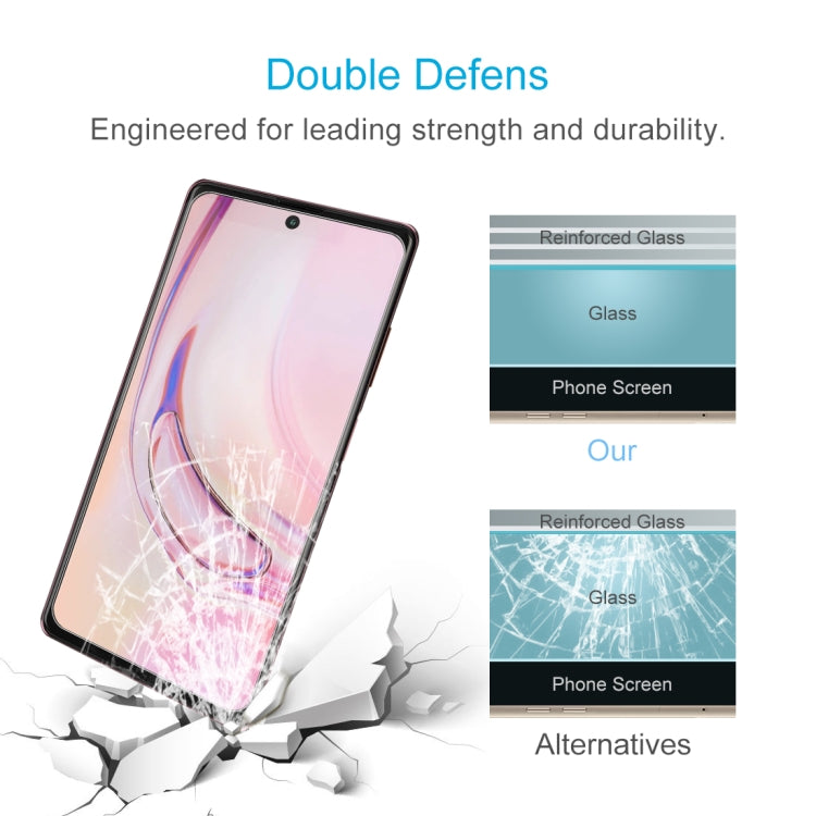 For Blackview A100 10 PCS 0.26mm 9H 2.5D Tempered Glass Film