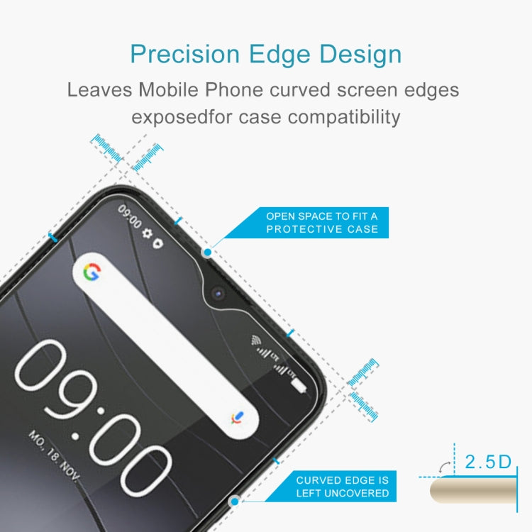 For Gigaset GS4 50 PCS 0.26mm 9H 2.5D Tempered Glass Film