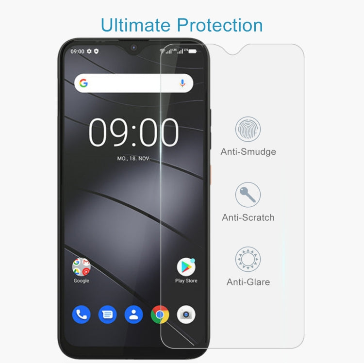 For Gigaset GS4 50 PCS 0.26mm 9H 2.5D Tempered Glass Film
