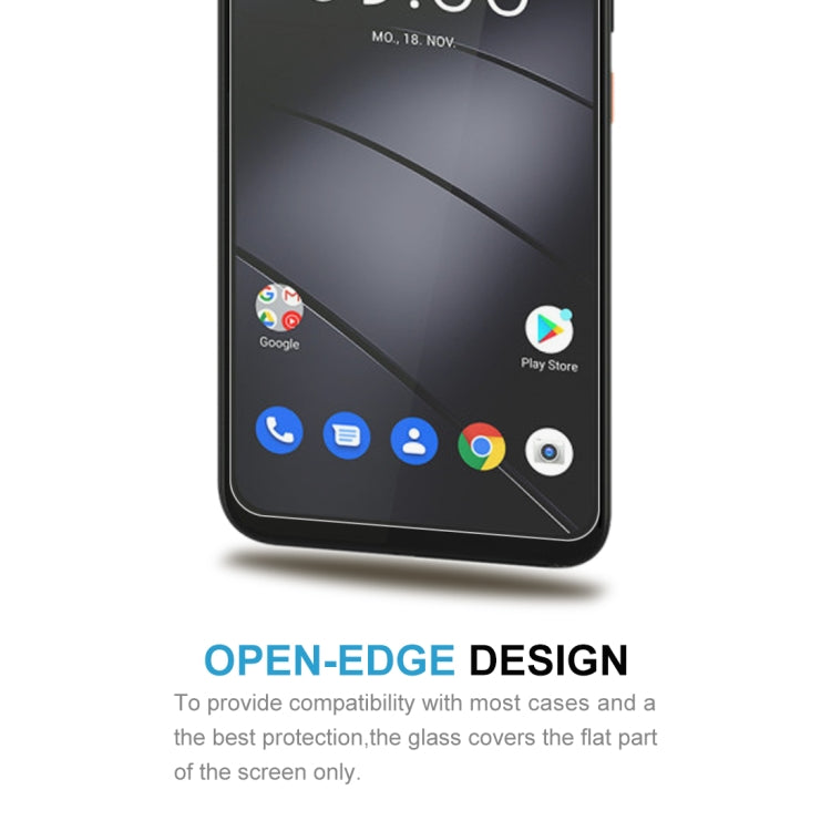 For Gigaset GS4 50 PCS 0.26mm 9H 2.5D Tempered Glass Film