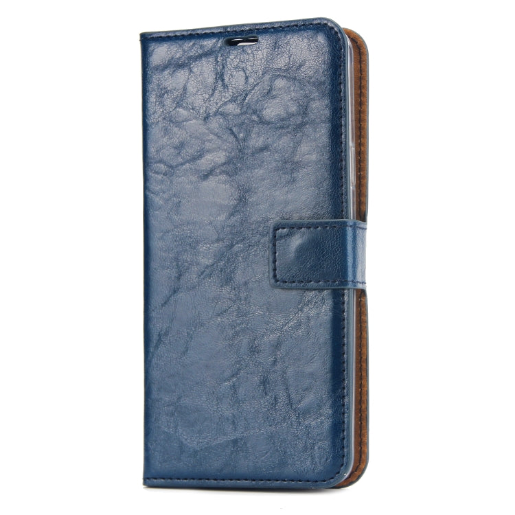 For Samsung Galaxy S9+ Crazy Horse Texture Detachable Magnetic Back Cover Horizontal Flip Leather Case with Holder & Card Slots & Photo Frame & Wallet