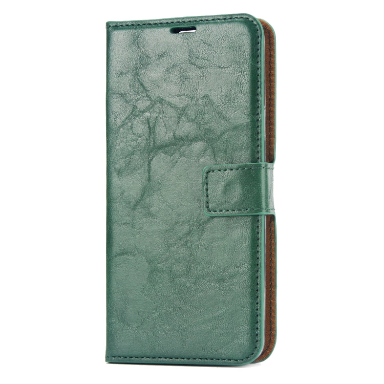 For Samsung Galaxy S9+ Crazy Horse Texture Detachable Magnetic Back Cover Horizontal Flip Leather Case with Holder & Card Slots & Photo Frame & Wallet