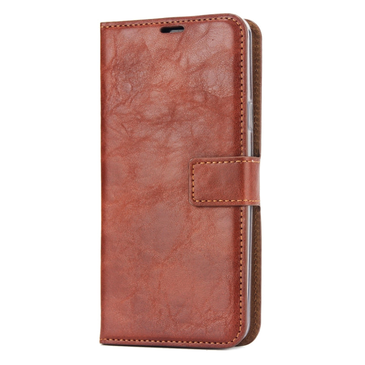 For Samsung Galaxy S9+ Crazy Horse Texture Detachable Magnetic Back Cover Horizontal Flip Leather Case with Holder & Card Slots & Photo Frame & Wallet