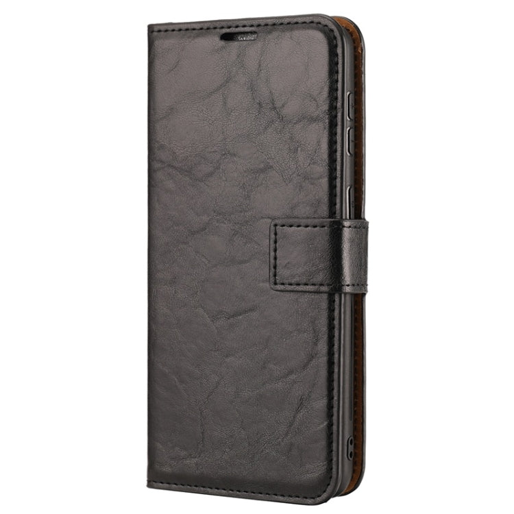 For Samsung Galaxy S21 5G Crazy Horse Texture Detachable Magnetic Back Cover Horizontal Flip Leather Case with Holder & Card Slots & Photo Frame & Wallet