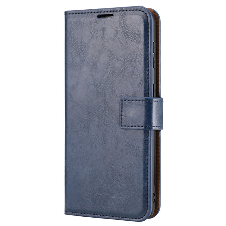 For Samsung Galaxy S21 5G Crazy Horse Texture Detachable Magnetic Back Cover Horizontal Flip Leather Case with Holder & Card Slots & Photo Frame & Wallet
