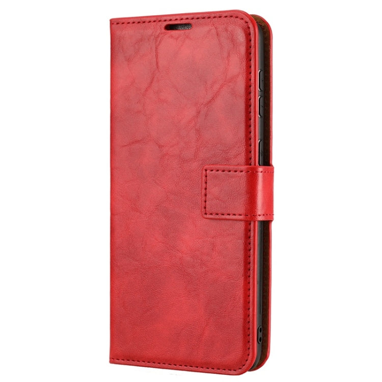 For Samsung Galaxy S21 5G Crazy Horse Texture Detachable Magnetic Back Cover Horizontal Flip Leather Case with Holder & Card Slots & Photo Frame & Wallet