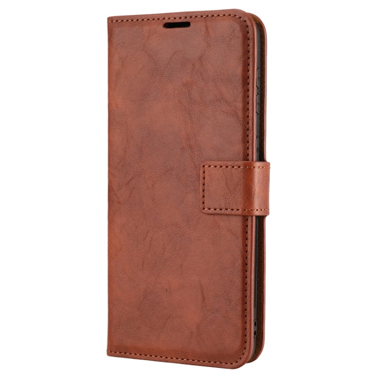 For Samsung Galaxy S21 5G Crazy Horse Texture Detachable Magnetic Back Cover Horizontal Flip Leather Case with Holder & Card Slots & Photo Frame & Wallet