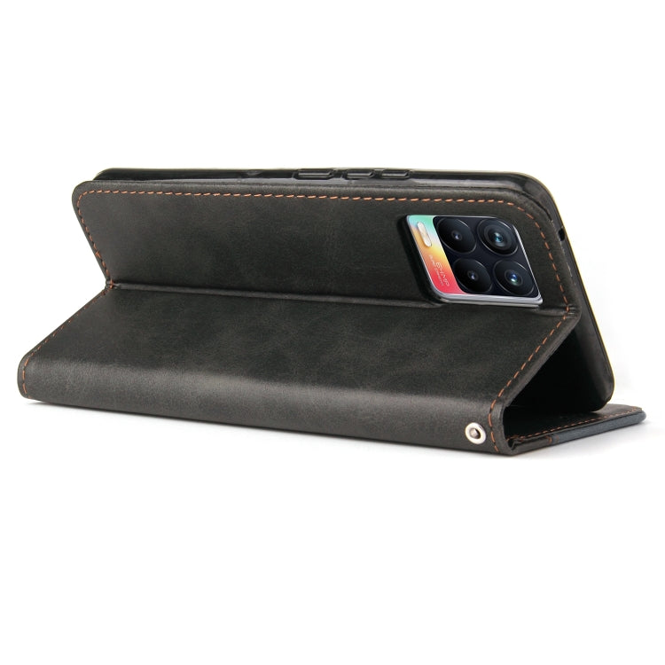 For OPPO Realme 8 / 8 Pro Business Stitching-Color Horizontal Flip PU Leather Case with Holder & Card Slots & Photo Frame & Lanyard