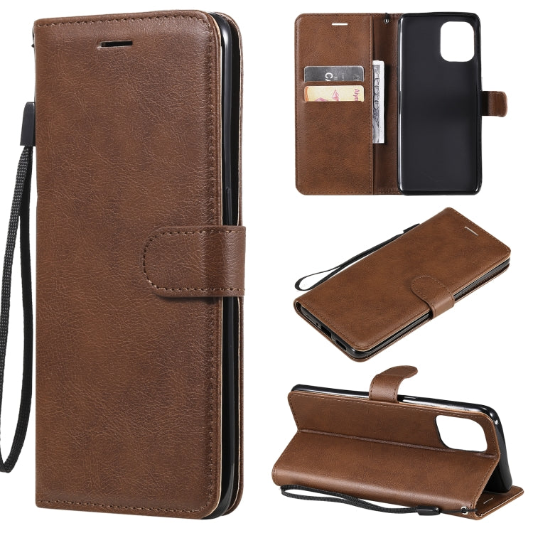 For OPPO Find X3 / Find X3 Pro Solid Color Horizontal Flip Protective Leather Case with Holder & Card Slots & Wallet & Photo Frame & Lanyard