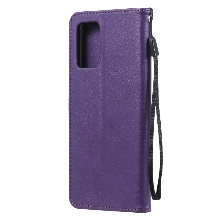 For OPPO Realme V13 5G Solid Color Horizontal Flip Protective Leather Case with Holder & Card Slots & Wallet & Photo Frame & Lanyard