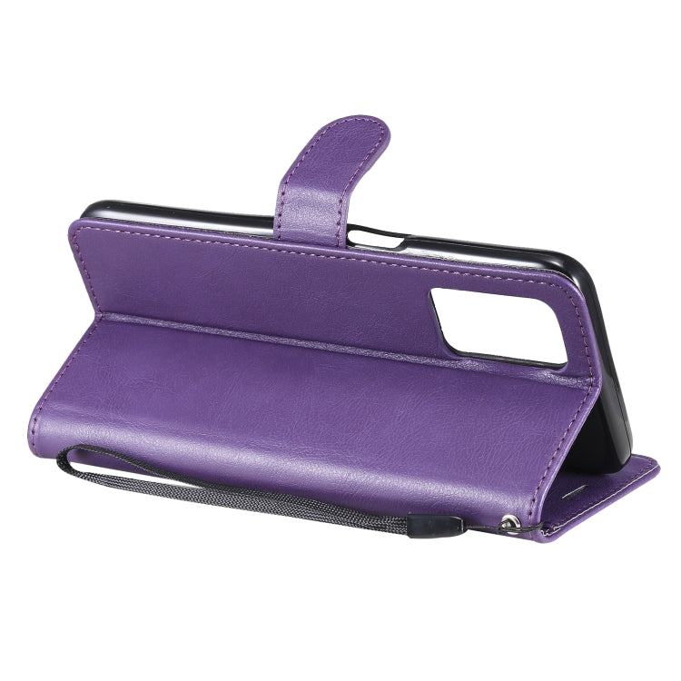 For OPPO Realme V13 5G Solid Color Horizontal Flip Protective Leather Case with Holder & Card Slots & Wallet & Photo Frame & Lanyard