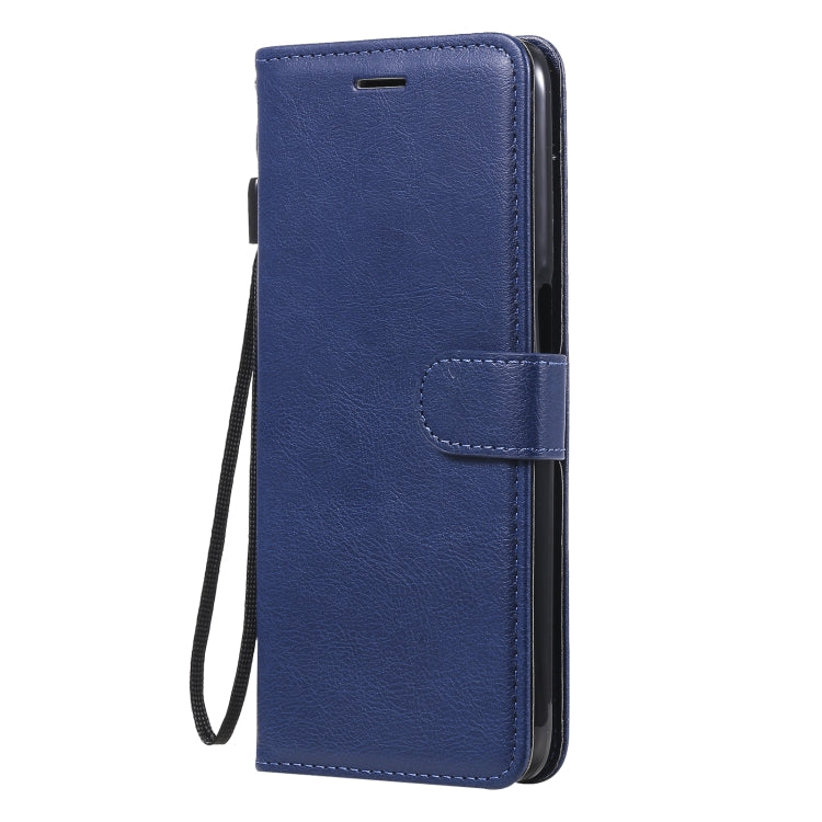 For OPPO Realme V13 5G Solid Color Horizontal Flip Protective Leather Case with Holder & Card Slots & Wallet & Photo Frame & Lanyard
