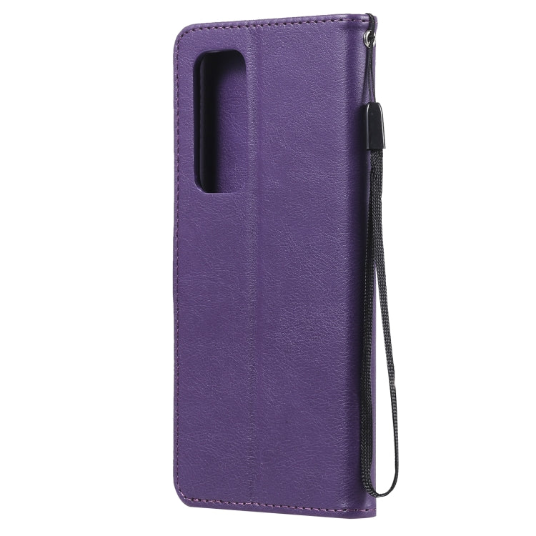 For OPPO Reno5 Pro+ 5G / Find X3 Neo Solid Color Horizontal Flip Protective Leather Case with Holder & Card Slots & Wallet & Photo Frame & Lanyard