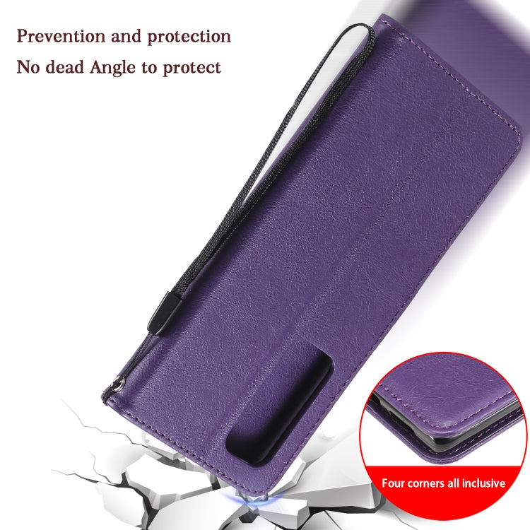 For OPPO Reno5 Pro+ 5G / Find X3 Neo Solid Color Horizontal Flip Protective Leather Case with Holder & Card Slots & Wallet & Photo Frame & Lanyard