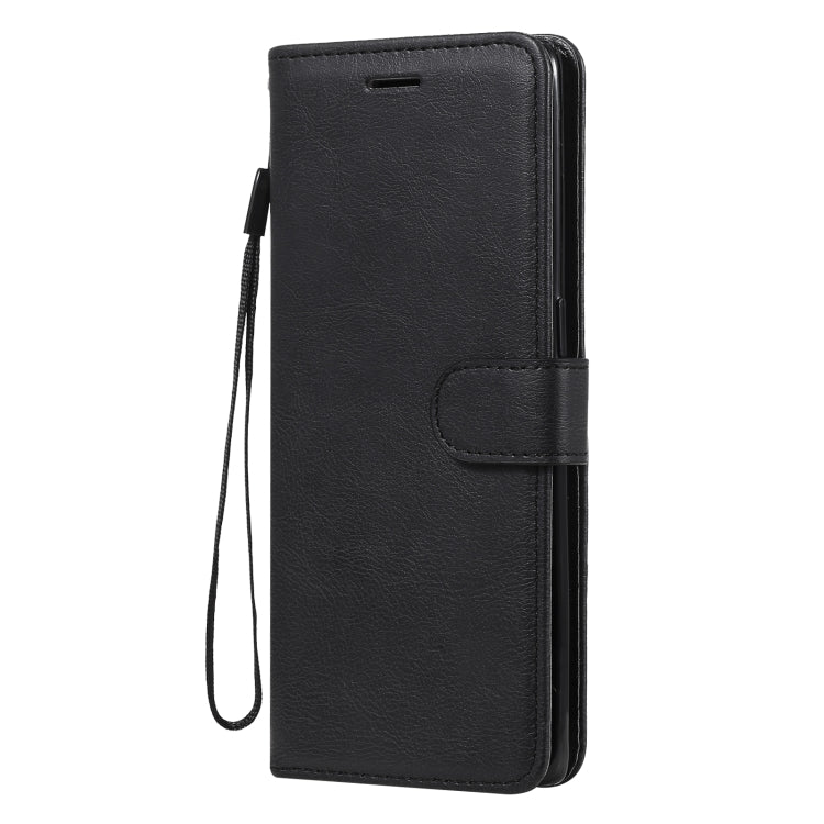 For OPPO Reno5 Pro+ 5G / Find X3 Neo Solid Color Horizontal Flip Protective Leather Case with Holder & Card Slots & Wallet & Photo Frame & Lanyard