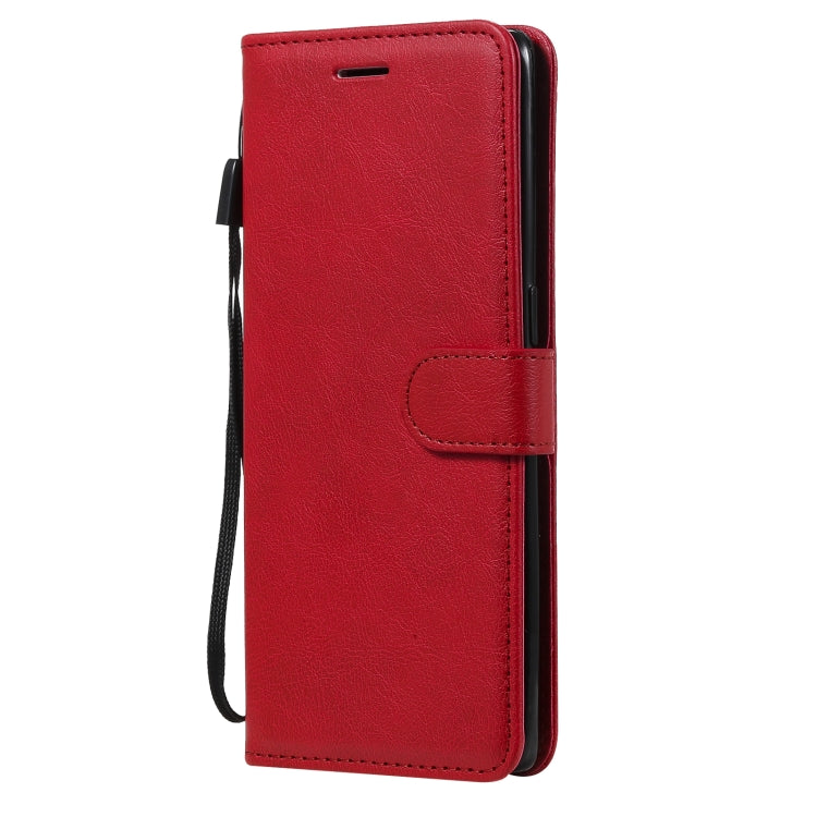 For OPPO Reno5 Pro+ 5G / Find X3 Neo Solid Color Horizontal Flip Protective Leather Case with Holder & Card Slots & Wallet & Photo Frame & Lanyard
