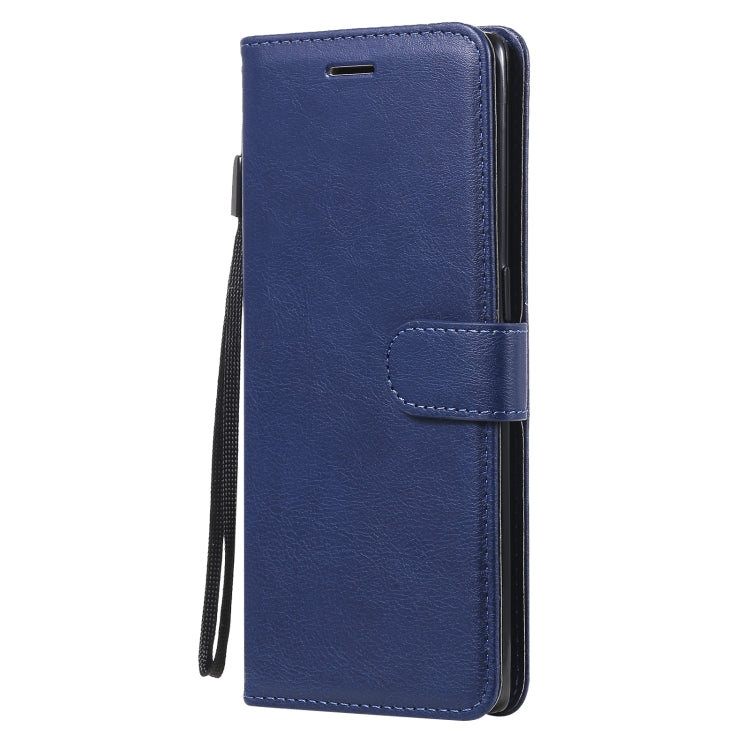 For OPPO Reno5 Pro+ 5G / Find X3 Neo Solid Color Horizontal Flip Protective Leather Case with Holder & Card Slots & Wallet & Photo Frame & Lanyard