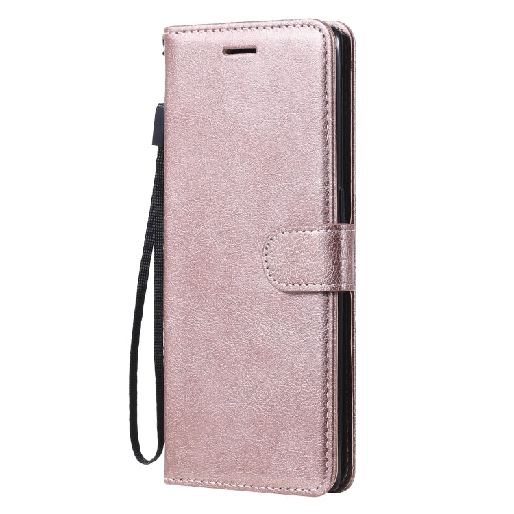 For OPPO Reno5 Pro+ 5G / Find X3 Neo Solid Color Horizontal Flip Protective Leather Case with Holder & Card Slots & Wallet & Photo Frame & Lanyard