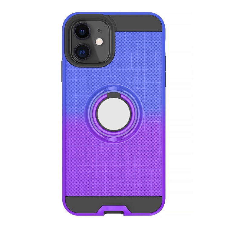 For iPhone 11 2 In 1 PC + TPU Protective Case with 360 Degrees Rotate Ring Holder