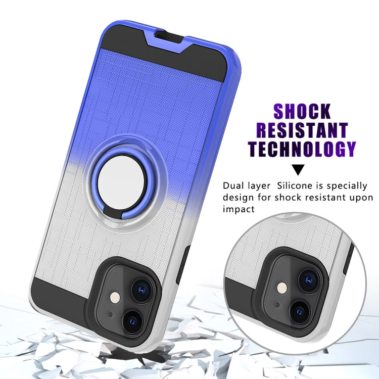 For iPhone 11 2 In 1 PC + TPU Protective Case with 360 Degrees Rotate Ring Holder