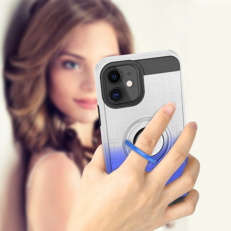 For iPhone 11 2 In 1 PC + TPU Protective Case with 360 Degrees Rotate Ring Holder