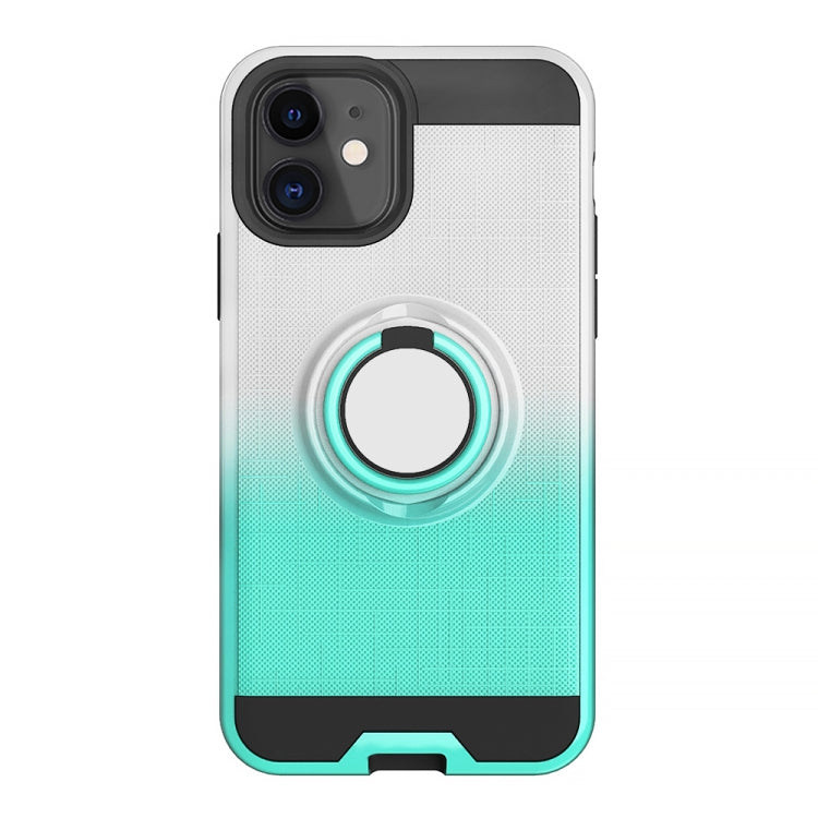 For iPhone 11 2 In 1 PC + TPU Protective Case with 360 Degrees Rotate Ring Holder