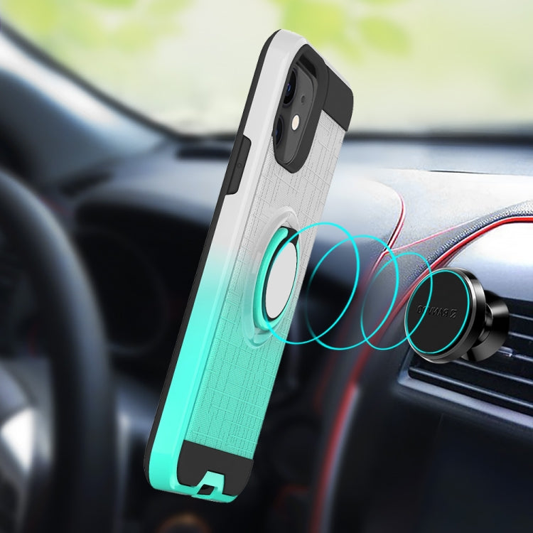 For iPhone 11 2 In 1 PC + TPU Protective Case with 360 Degrees Rotate Ring Holder