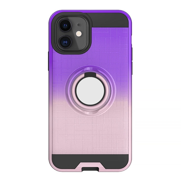 For iPhone 11 2 In 1 PC + TPU Protective Case with 360 Degrees Rotate Ring Holder