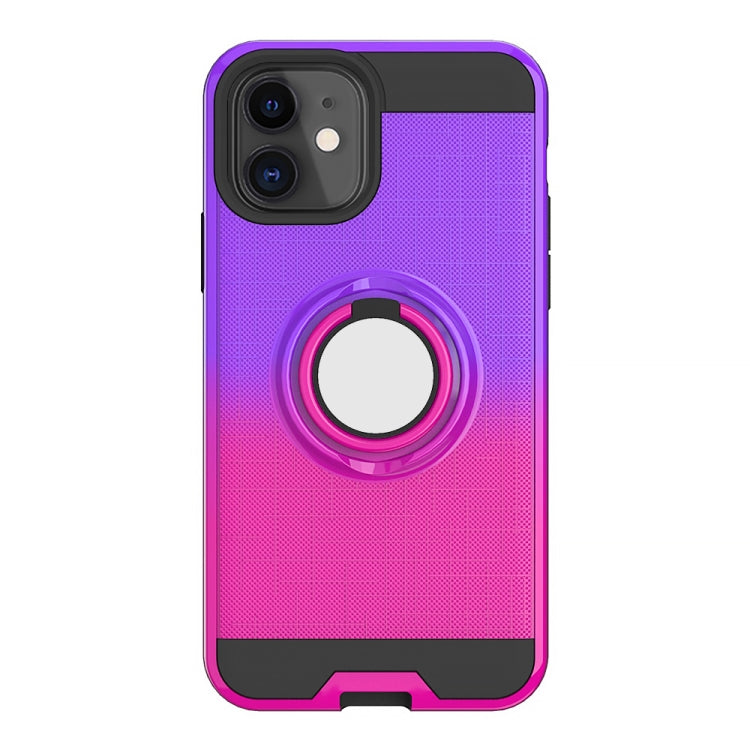 For iPhone 11 2 In 1 PC + TPU Protective Case with 360 Degrees Rotate Ring Holder